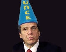 Andrew Cuomo Dunce