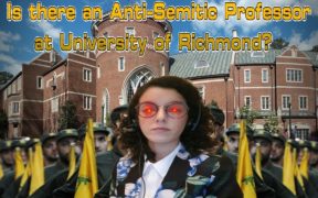 Is there an Anti-Semitic Professor at University of Richmond?