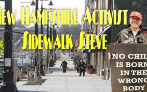 New Hampshire Activist Sidewalk Steve