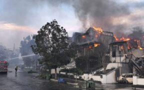 CALIFORNIA BURNING/ RICHMOND HAS NO WATER….